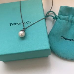 Tiffany & Co. Pearl Pendant Sterling Silver